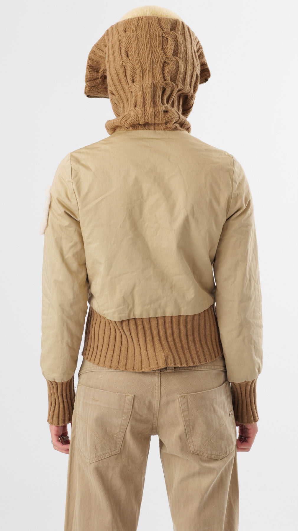 Iceberg 2000s Wool/Cotton Stuffed jacket (XS)