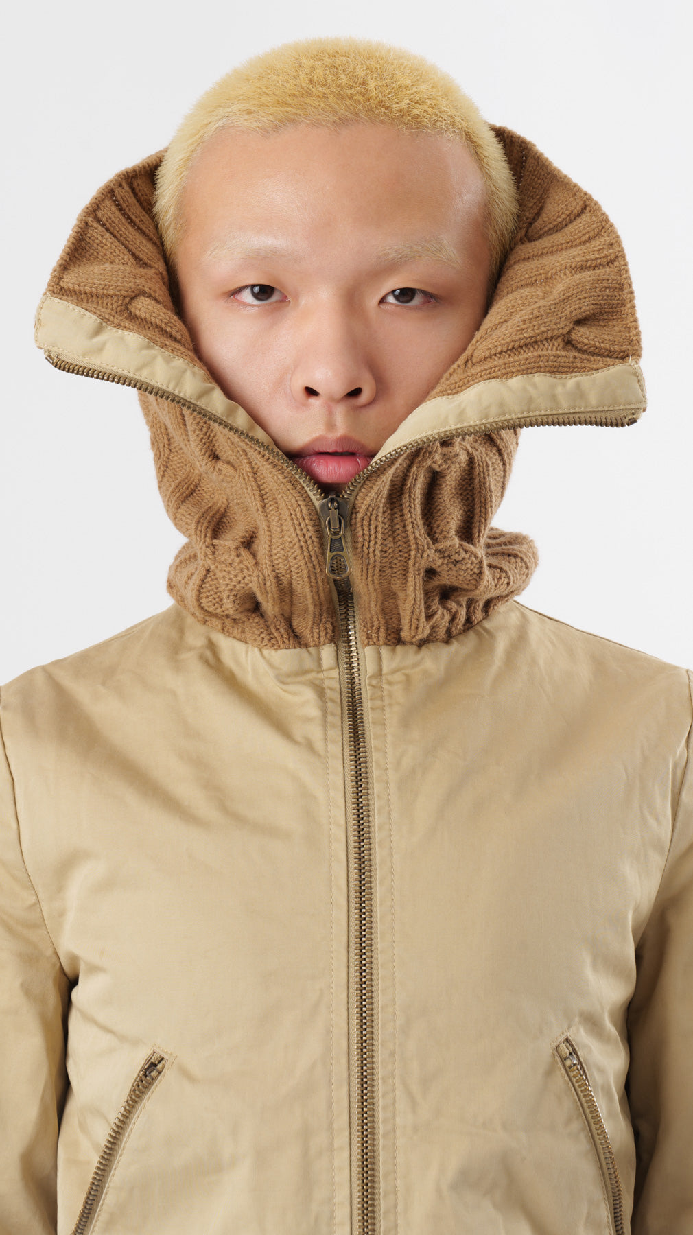 Iceberg 2000s Wool/Cotton Stuffed jacket (XS)