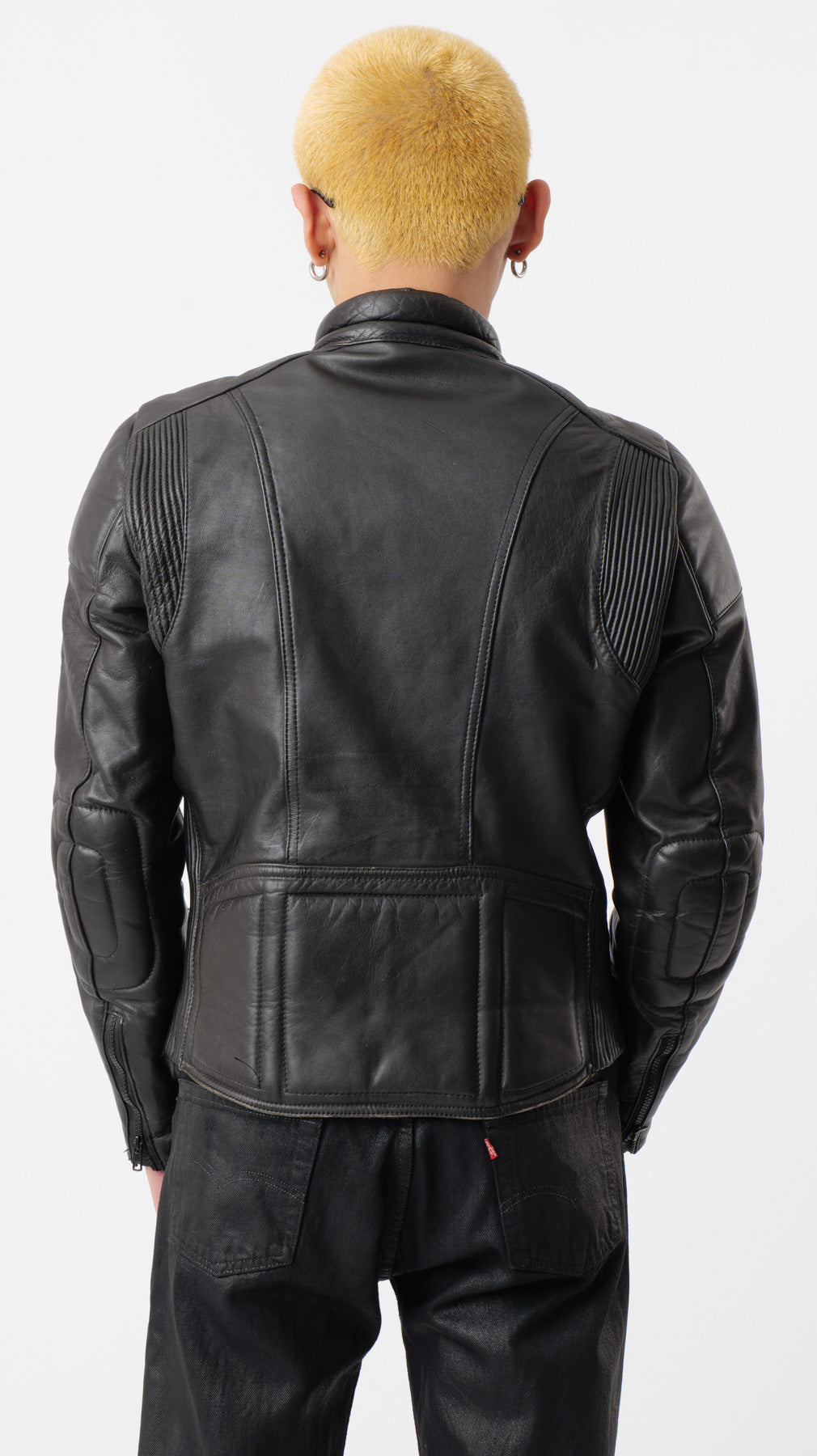 1990’s Leather Biker Jacket (M)
